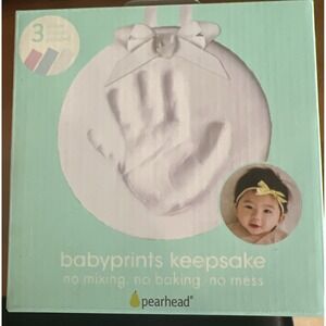 Pearhead babyprints Keepsake Baby handprint/footprint Baby shower 1st Christmas